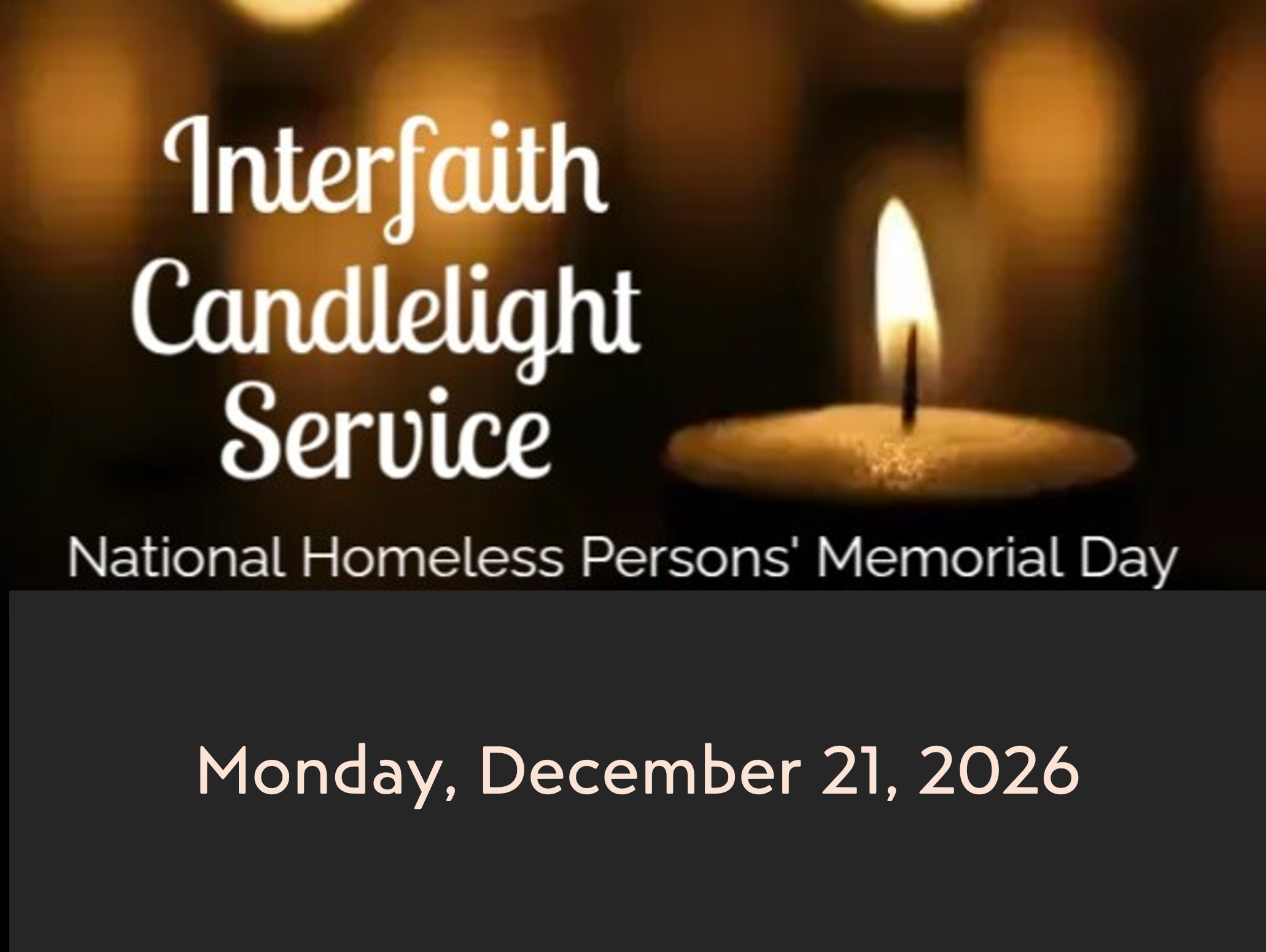 BTEO Longest Night vigil