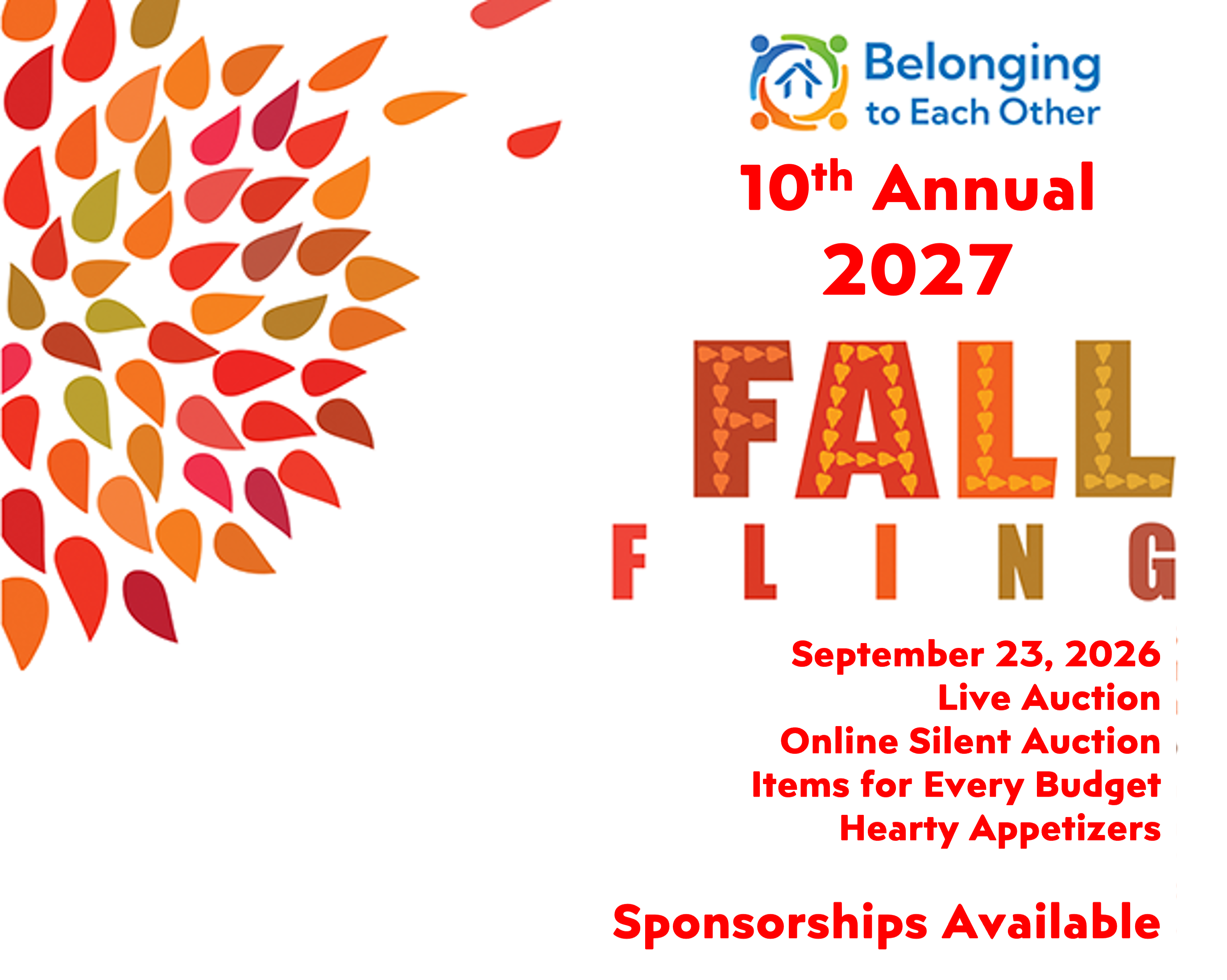 Fall Fling Annual Silent & Live Auction and Reception 