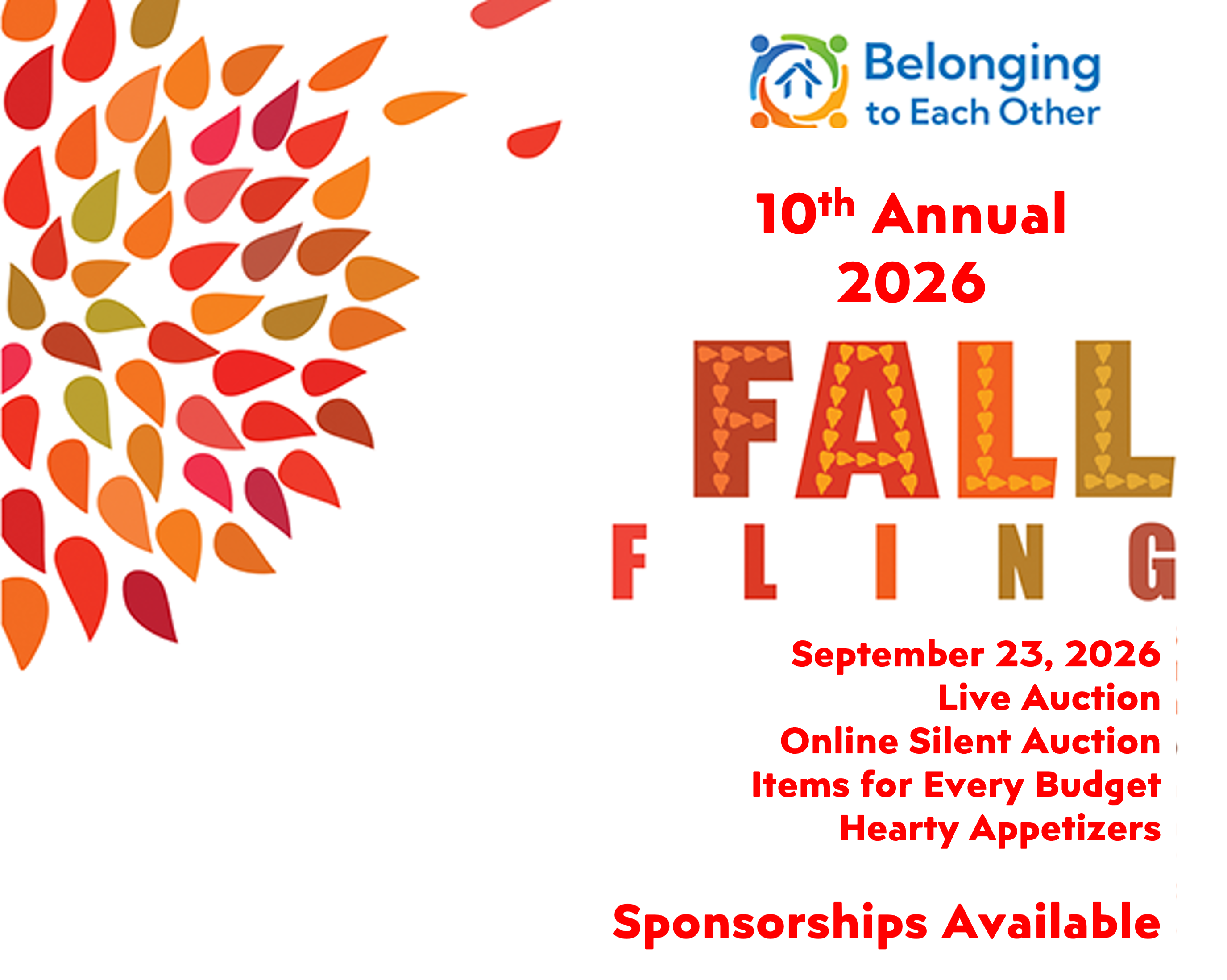 Fall Fling Annual Silent & Live Auction and Reception