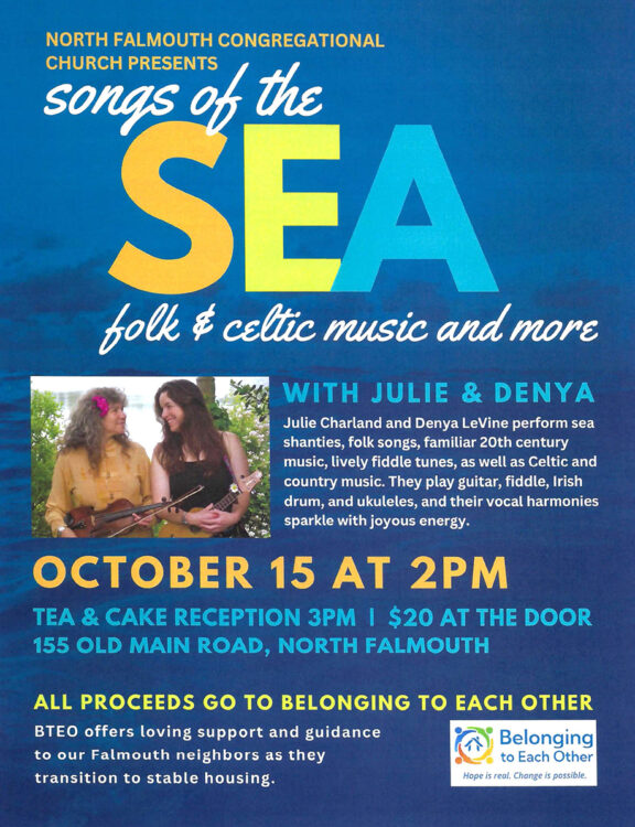 Concert Songs of the Sea to benefit BTEO