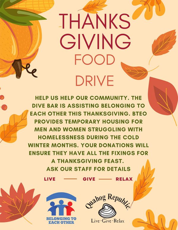 Food Drive 2022 Belonging to Each Other