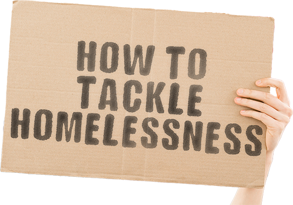 poster how to tackle homelessness